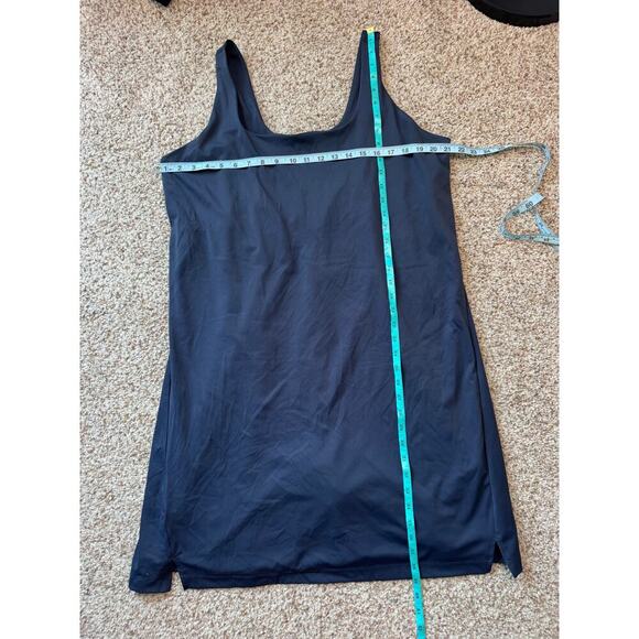 Old Navy Dress size Women's XXL TALL/LONG NAVY BLUE, Stretchy; built in shorts - Picture 3 of 8